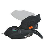 Детское автокресло EL Camino ME 1186 i-Keep Melange Jet Black