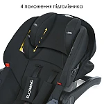 Детское автокресло EL Camino ME 1186 i-Keep Melange Jet Black