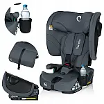 Дитяче автокрісло Lionelo Nelly i-Size Grey Graphite