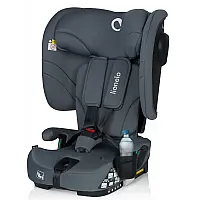 Дитяче автокрісло Lionelo Nelly i-Size Grey Graphite