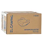 Автокрісло-бустер EL Camino Isofix ME 1147 i-RIDE Black