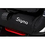Автокресло Bair Sigma DS1424 Черный - темно-синий (круги)