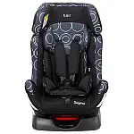 Автокресло Bair Sigma DS1424 Черный - темно-синий (круги)