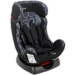 Автокресло Bair Sigma DS1424 Черный - темно-синий (круги)