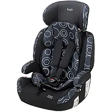 Автокрісло Bair Beta Iso-fix DBI1424 Чорний - темно-синій (ко