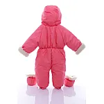 Дитячий зимовий комбінезон Babykroha Трансформер Кораловий New 