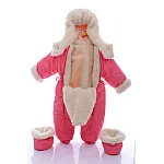 Дитячий зимовий комбінезон Babykroha Трансформер Кораловий New 