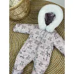 Зимовий комбінезон Alisa Ведмедик Пудра