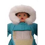 Дитячий зимовий комбінезон Babykroha Чоловічок (однотонний) Морська хвиля