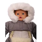 Дитячий зимовий комбінезон Babykroha Чоловічок (однотонний) Сірий