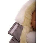 Дитячий зимовий комбінезон Babykroha Чоловічок (однотонний) Сірий