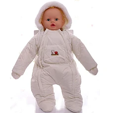 Детский зимний комбинезон Babykroha Человечек (однотонный) Мо