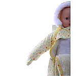 Дитячий зимовий комбінезон Babykroha Чоловічок (кольоровий) Жовті серця
