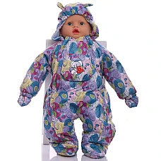 Дитячий весняний комбінезон Babykroha Чоловічок (кольоровий) 