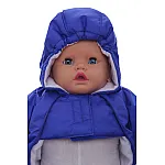 Дитячий весняний комбінезон Babykroha Чоловічок (однотонний) Синій