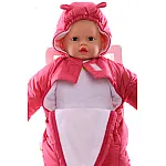 Дитячий весняний комбінезон Babykroha Чоловічок (однотонний) Кораловий