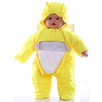Детский весенний комбинезон Babykroha Человечек (однотонный) Желтый
