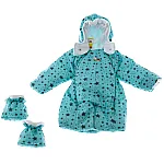 Демисезонный комбинезон-трансформер Babykroha Мятный звезды