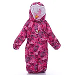 Демисезонный комбинезон-трансформер Babykroha Малиновый в сердце
