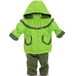 Демисезонный комбинезон 3 в 1 Babykroha Тройка (однотонный) Зеленый