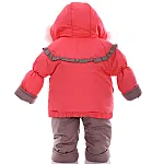 Зимний комбинезон 3 в 1 Babykroha Тройка (однотонный) Коралловый