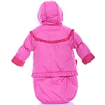 Зимний комбинезон 3 в 1 Babykroha Тройка (однотонный) Темно-розовый