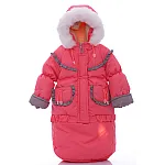 Зимовий комбінезон 3 в 1 Babykroha Трійка (однотонний) Світло-кораловий