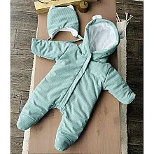  Комплект на виписку з шапочки і комбінезона Кіндер Baby Comf