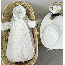 Демісезонний конверт Kinder Little Teddy Білий 