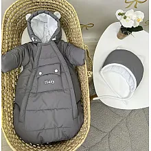 Демісезонний конверт Kinder Little Teddy Сірий