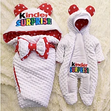 Демісезонний комплект на виписку ШкодаМода Kinder Surprise Re