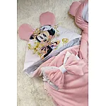 Демісезонний комплект на виписку ШкодаМода Minnie Персиковий