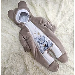 Демісезонний комплект на виписку ШкодаМода Teddy Бежевий