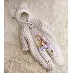 Демисезонный комплект на выписку ШкодаМода Teddy Молочный