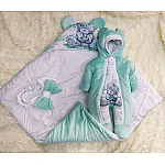 Демісезонний комплект на виписку ШкодаМода Teddy М'ятний