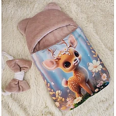 Конверт спальник для виписки ШкодаМода Bambi Бежевий
