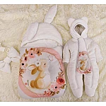 Rabbit Білий з рожевим