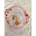 Конверт спальник для виписки ШкодаМода Rabbit Белый с розовым