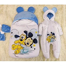 Комплект на виписку ШкодаМода Mіkki Mouse Синій
