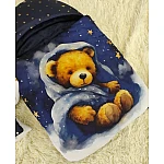 Комплект на выписку ШкодаМода Teddy Star Синий