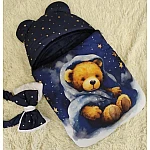 Комплект на выписку ШкодаМода Teddy Star Синий