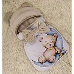 Комплект на виписку ШкодаМода Sleeping teddy Бежевий