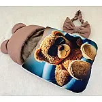 Конверт спальник для виписки ШкодаМода Teddy Шоколад