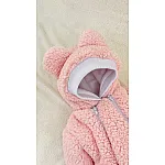 Комплект на выписку ШкодаМода Мишка Teddy New Персиковый