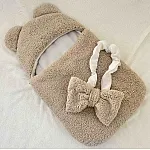 Комплект на выписку ШкодаМода Мишка Teddy Светло-бежевый 