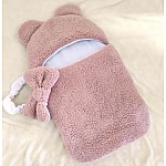 Комплект на виписку ШкодаМода Ведмедик Teddy Пудра