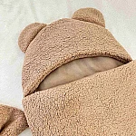 Комплект на выписку ШкодаМода Мишка Teddy Темно-бежевый 
