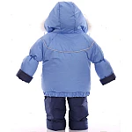 Зимовий комбінезон 3 в 1 Babykroha Трійка (однотонний) Блакитний