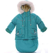 Зимовий комбінезон 3 в 1 Babykroha Трійка (однотонний) Морськ