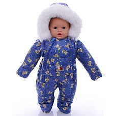 Дитячий зимовий комбінезон Babykroha Чоловічок (кольоровий) С